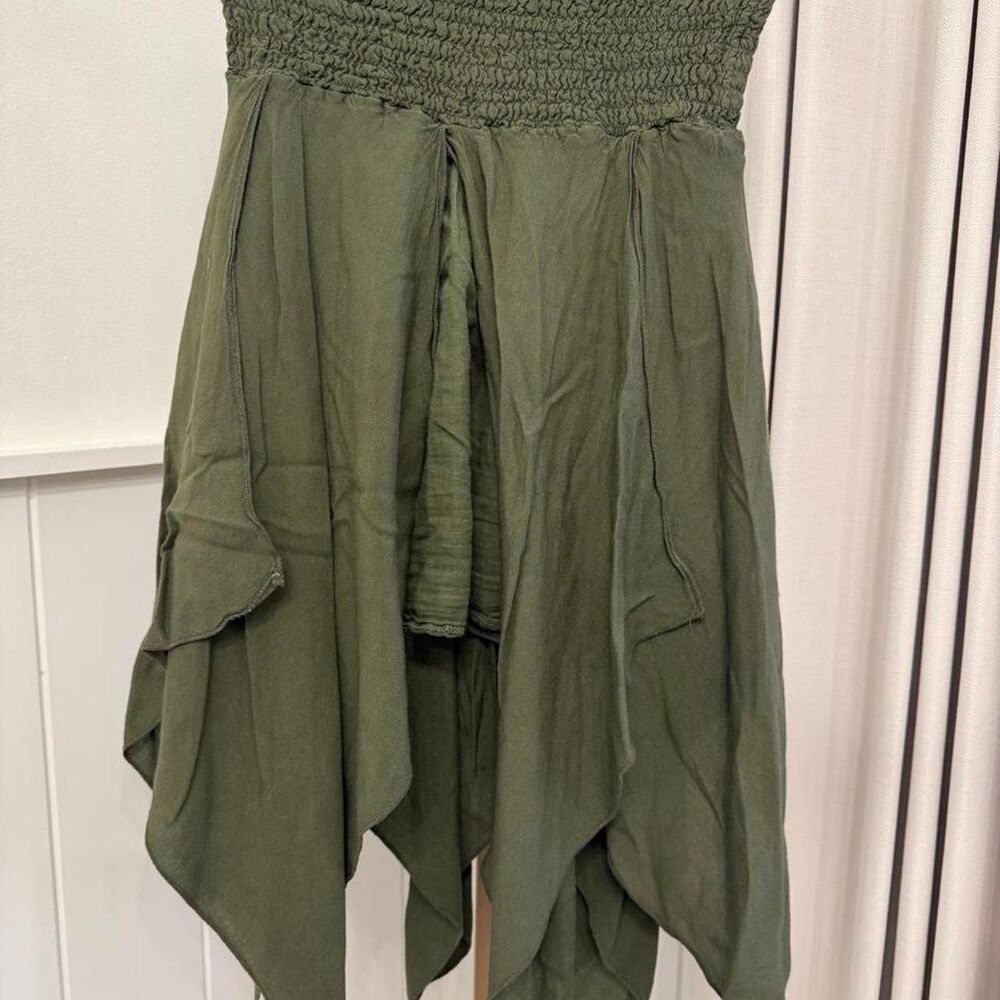 Earthbound Women's Green and Khaki Skirt